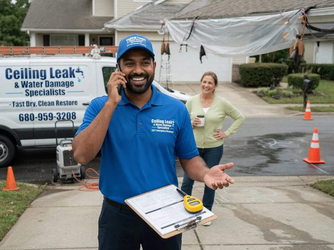 Ceiling Leak Cleanup Glade Hill, VA FAQs
